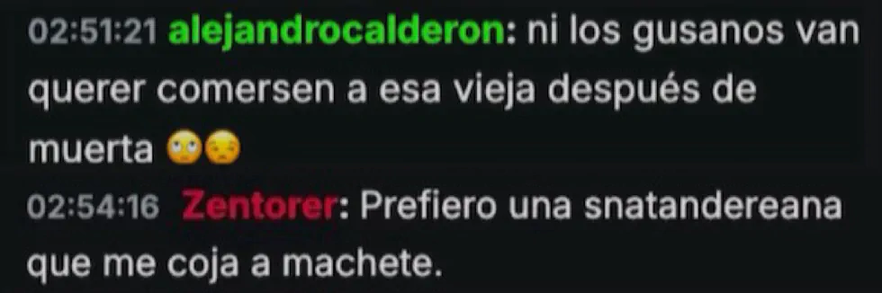 Ni los gusanos van a querer comerse a esa vieja